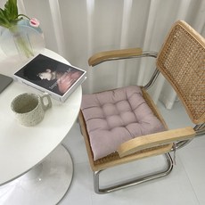 My Daily 簡約素色辦公室電腦辦公用方形坐墊