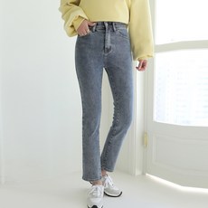 BBAE BBAE 女款隱藏鬆緊帶牛仔褲