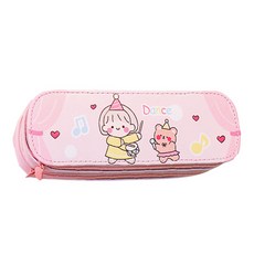 O-ON 可愛角色雙層鉛筆盒 A款, 混合顏色, 1個