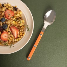 티니블랑 레브 디저트 양식 티스푼, 1개, 오렌지