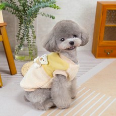 酷寵 寵物羊羔毛刷毛外套, 1個, 米色