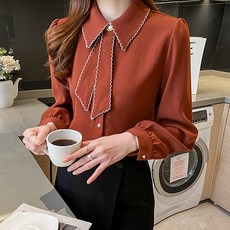 POPLARNC 斯宇茵領結襯衫