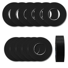 O-ON 黑色紙膠帶 25mm, 12個