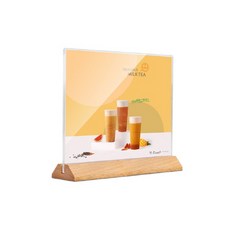 Hey Rush 壓克力菜單板支架水平 2, 1個