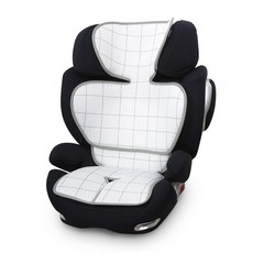 Manito 兒童清潔幼兒汽車座椅和酷座椅, 現代格紋款(灰), 1個