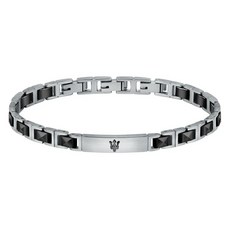 maserati 男款陶瓷材質金屬手鍊 JM420ATI06