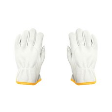 Busmarket 庭園園藝手套 雙手可用, 白色, 1個