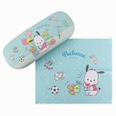 帕恰狗 眼鏡盒 + 眼鏡布 套組