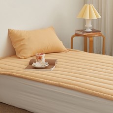 마틸라 뭉게구름 텐셀 모달 고정밴드 키즈 침대패드, 오후구름