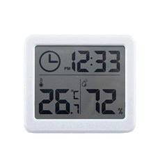 時鐘型溫濕度計, 混合顏色, 1個