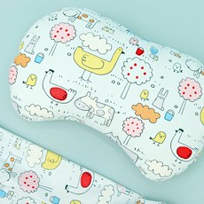 J.UNI 兒童半月枕, 茱蒂藍