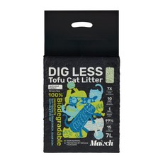 Maoch 喵趣 消臭豆腐貓砂1.5mm 7L 天然豆腐砂 強效除臭 低粉塵, 2.8kg, 1包, 炭淨茶酚