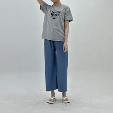 안다로미 여성용 퓨렌지 반팔 티셔츠