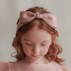 LuckyBambine 緞帶尾髮帶