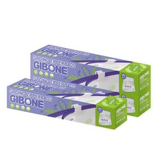 GIBONE 花卉版滑鏈式保鮮夾鏈袋, XL, 12入, 3盒