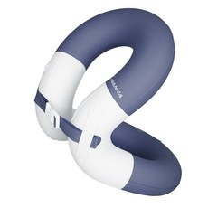 韓國 iWANNA 雙層空氣把手頸圈 80, 海洋藍