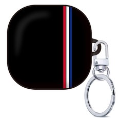 三色條紋 Galaxy Buds Pro / Buds 2 保護殼, 混合顏色, 單一商品, 1個