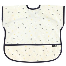 플리에 유아용 방수 반팔 턱받이, 19 별달, 1매, 1개