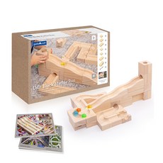 guide craft Unit Block 滾珠軌道積木 40件, 混合顏色, 1個