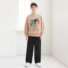 Nanajuni 復古風寬版上下裝套組