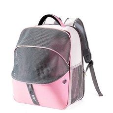 Jinho 寵物基本網眼後背包, 粉紅色