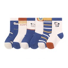 스타도어 아동용 양말 6종 세트