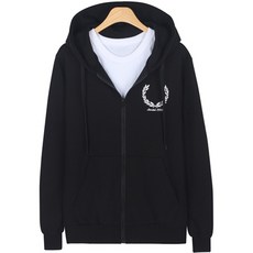 弗里斯泰 男款內刷毛月桂冠天舞烈連帽拉鍊外套