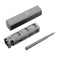 Dr리빙스토어 비트 자기흡입 디자인 알루미늄 케이스 정밀비트 46p 세트, 1세트