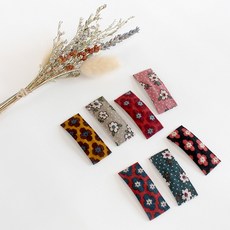 Maison Marais Milo 女孩方形刻度別針