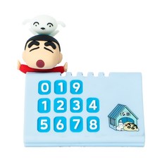 Shinchan 蠟筆小新 圖 停車牌照 小白與小新 1個