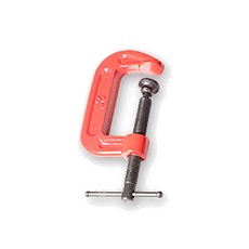 Fairforce木工夾 紅色 9*5.5*3.5cm, 1個