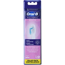 Oral-B 歐樂B pulsonic 軟毛牙刷頭, SR32S-4, 4個