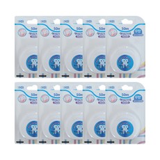 Korea Brush Dental KB細牙線 無香 50m, 10個, 1件
