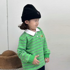 리틀래빗 아동용 줄지카라 베어 맨투맨