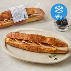 프렌떼 햄 & 고다 치즈 바게트 샌드위치 브레드 (냉동), 110g, 1개입, 1개