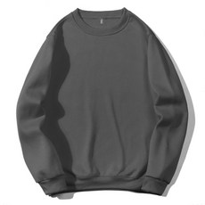 로우댓 남여공용 심플 오버핏 무지 기모 맨투맨