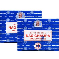 NAG CHAMPA 線香塔 12入, 竹香