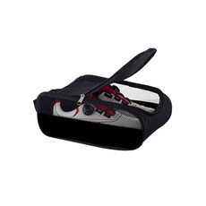 生態鐘 高爾夫球鞋袋, 黑色的, 1個