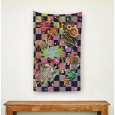 abundance 聖誕布藝樹雪紡遮蔽簾, 02 GM 861002