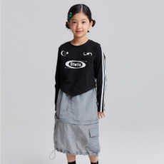 Kokoyarn 女童活動式拉鍊裙