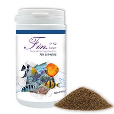핀 엑스퍼트 트로피칼피쉬 P-52 너쳐 어린물고기 사료, 160g, 1개