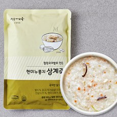 서울마님죽 현미누룽지삼계죽 (냉장), 500g, 1개