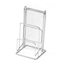 直立式不鏽鋼砧板收納架 YTRA394, 銀, 1個