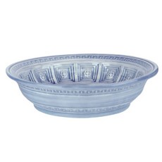 TIERRA 메세라미카 어거스타 찬기 대, 크리스탈 블루, 1개