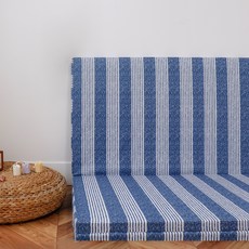 Magic Bed 3段式摺疊床墊 5cm, 線海軍