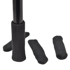 고민고밍 슬림 의자 소음방지 커버 4p, 블랙, 4개