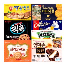 大容量裝綜合零食精選組合, 8種零食餅乾, 1組