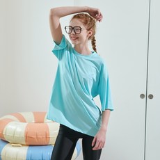 zetessport Airy寬鬆版型短袖防磨衣 上衣 MINT54017