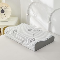 Ishur 伊舒爾 石墨烯太空記憶枕 工學護頸型, 白色, 1個