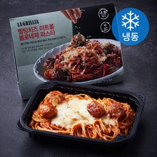 라그릴리아 멜팅치즈 미트볼 볼로네제 파스타 (냉동), 320g, 1개